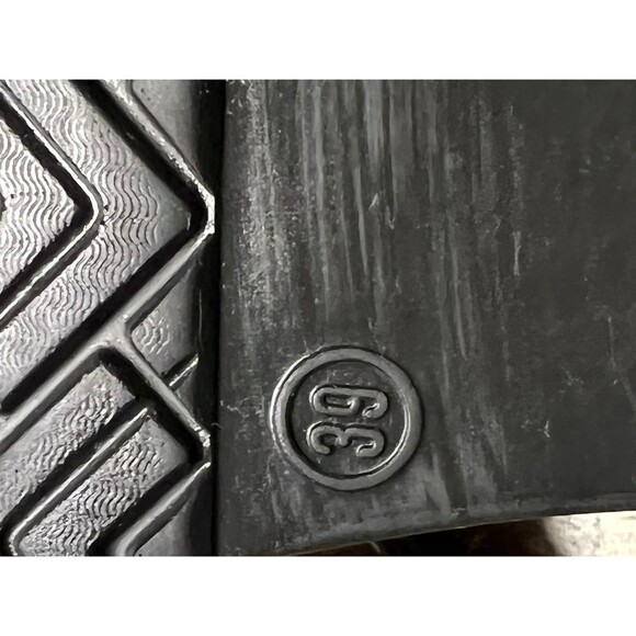 Dansko women leather Paisley Charcoal Black clogs shoes Size / EU 39 - Picture 9 of 10